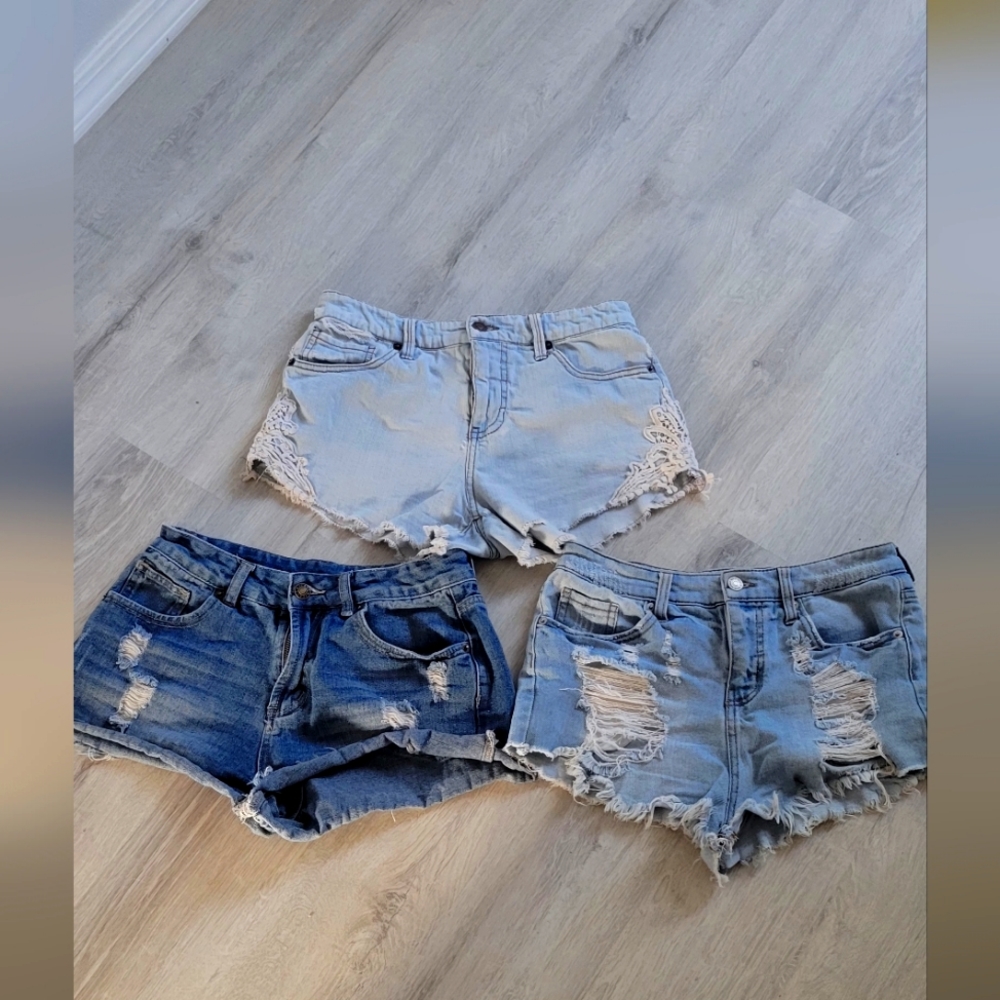 HIGH WAISTED DENIM SHORTS BUNDLE